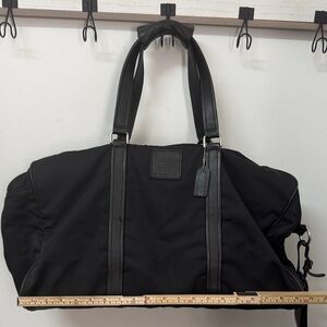 Coach Black Duffel Bag for Men
